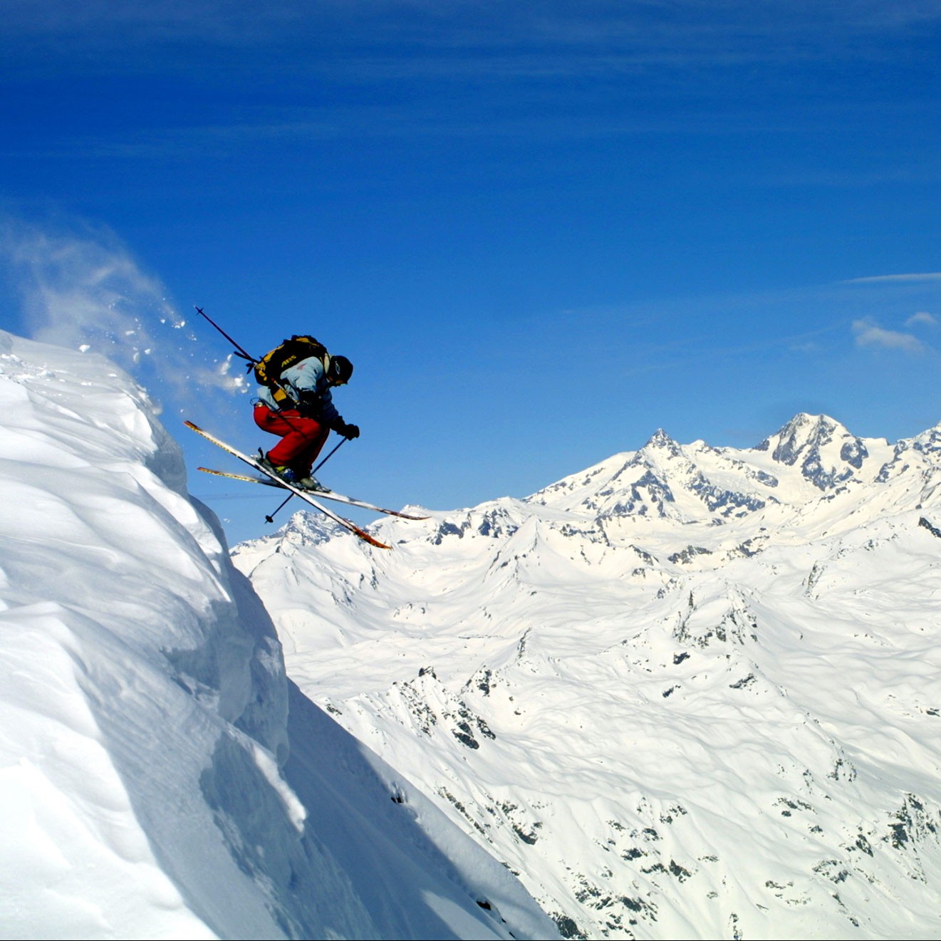 Off-piste skiing Sainte-Foy-Tarentaise