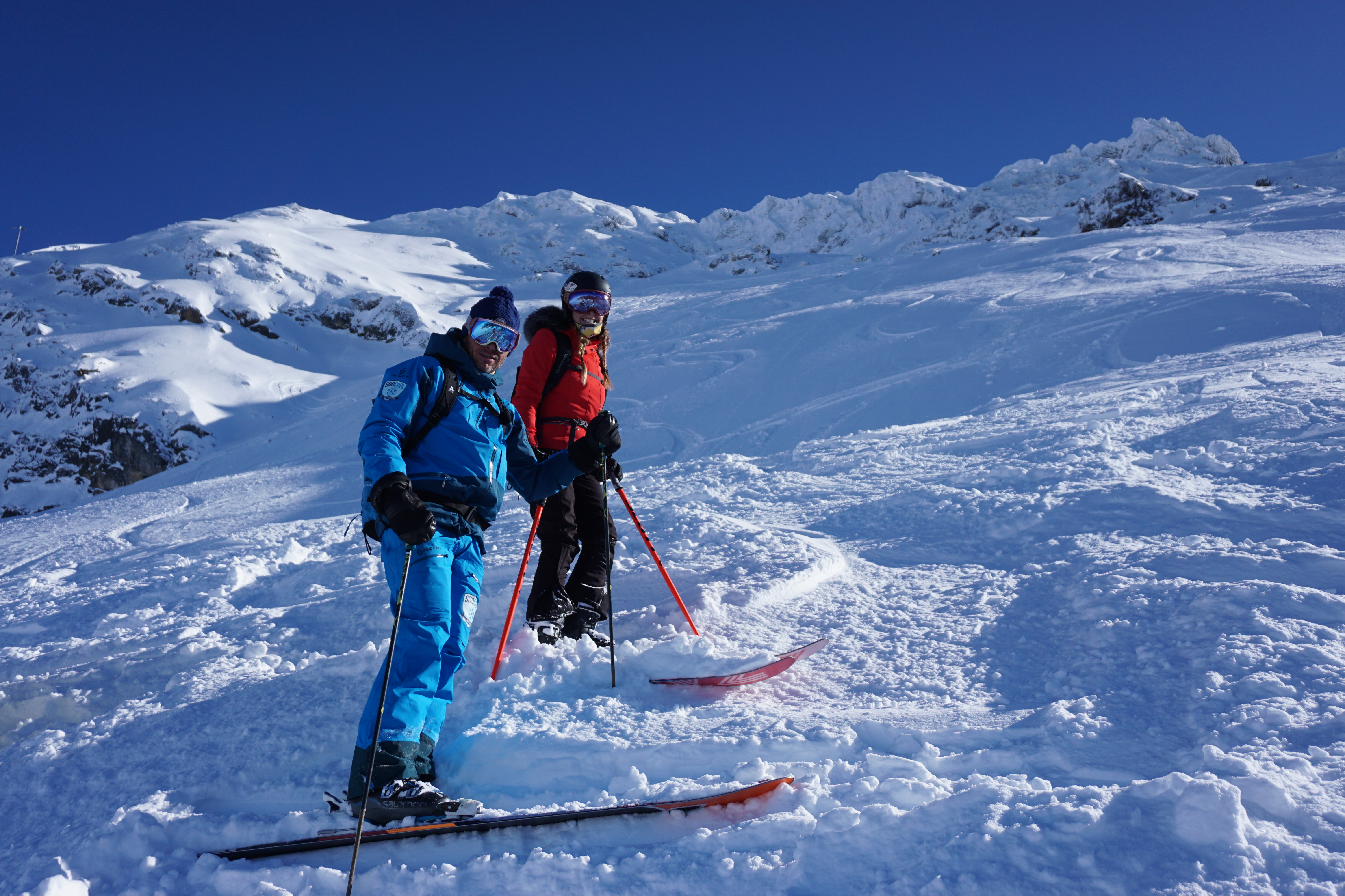 Itinéraire hors-piste à Sainte Foy-Tarentaise